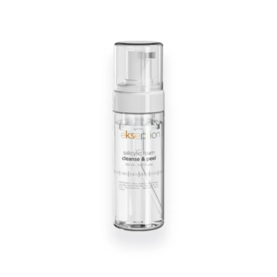 EKSEPTION SALICYLIC FOAM CLEANSE & PEEL - Prausimosi putos su salicilo rūgštimi, 150 ml