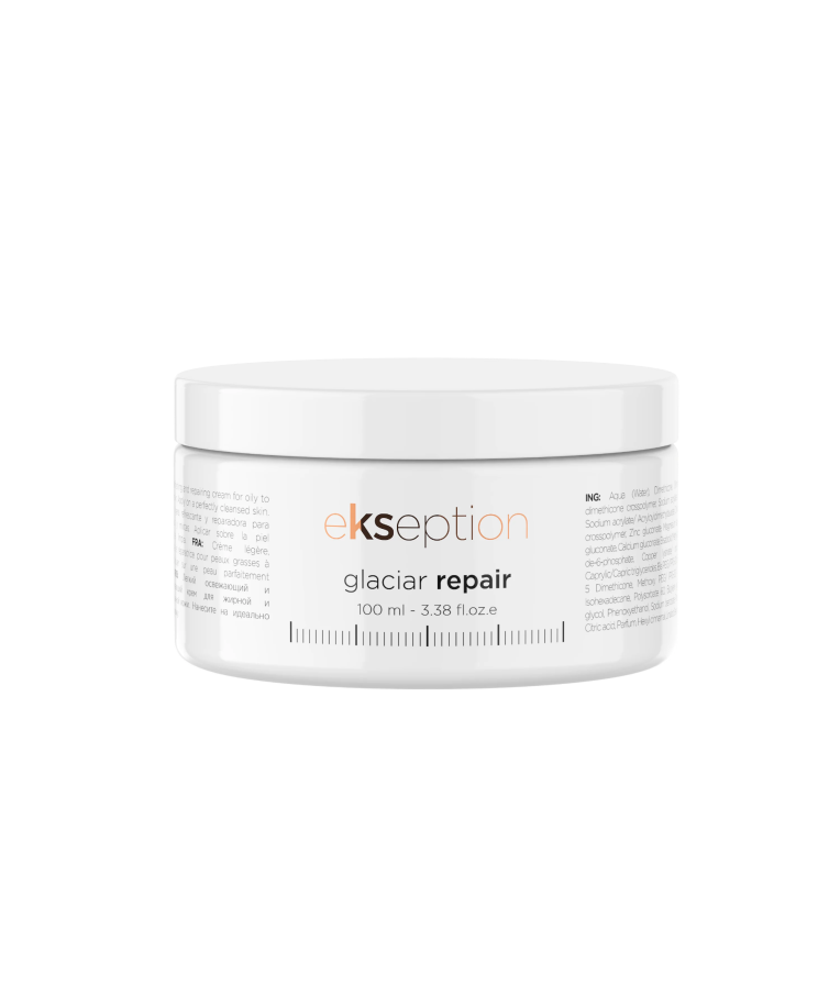 EKSEPTION Glaciar Repair Cream - Lengvas atkuriamasis kremas, 100 ml