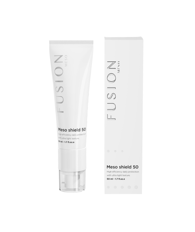 FUSION MESO SHIELD 50 - Aukštos apsaugos kremas SPF50, 50 ml